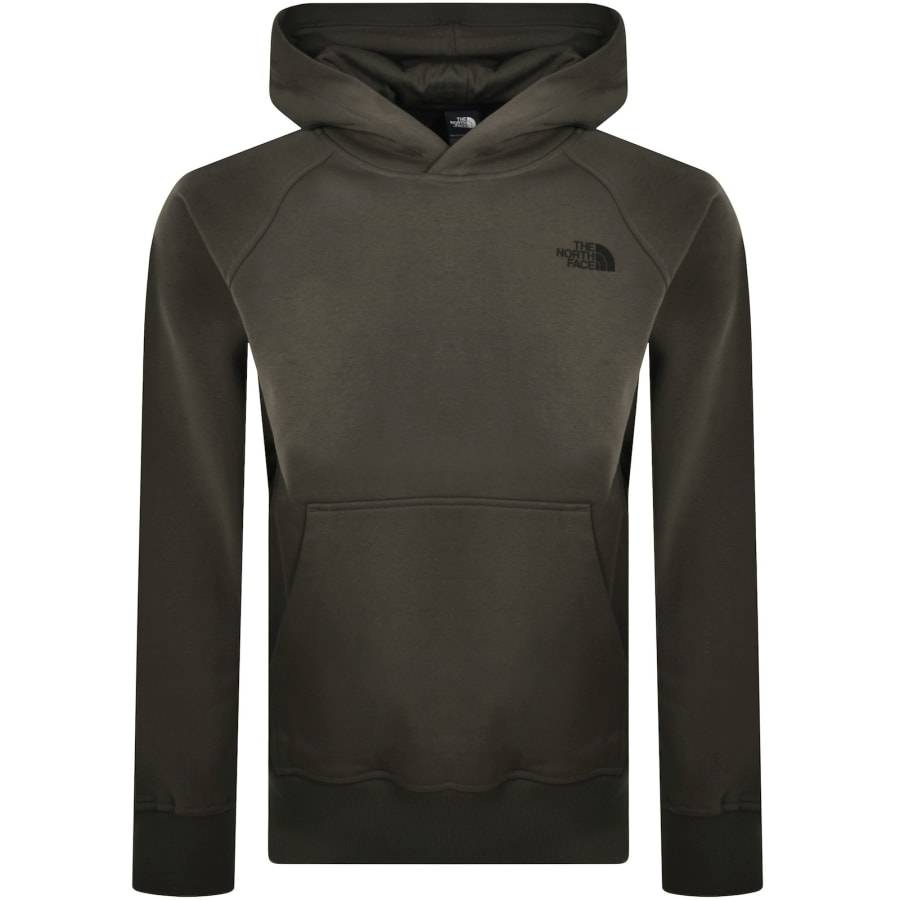 The North Face Raglan Box Hoodie Brown